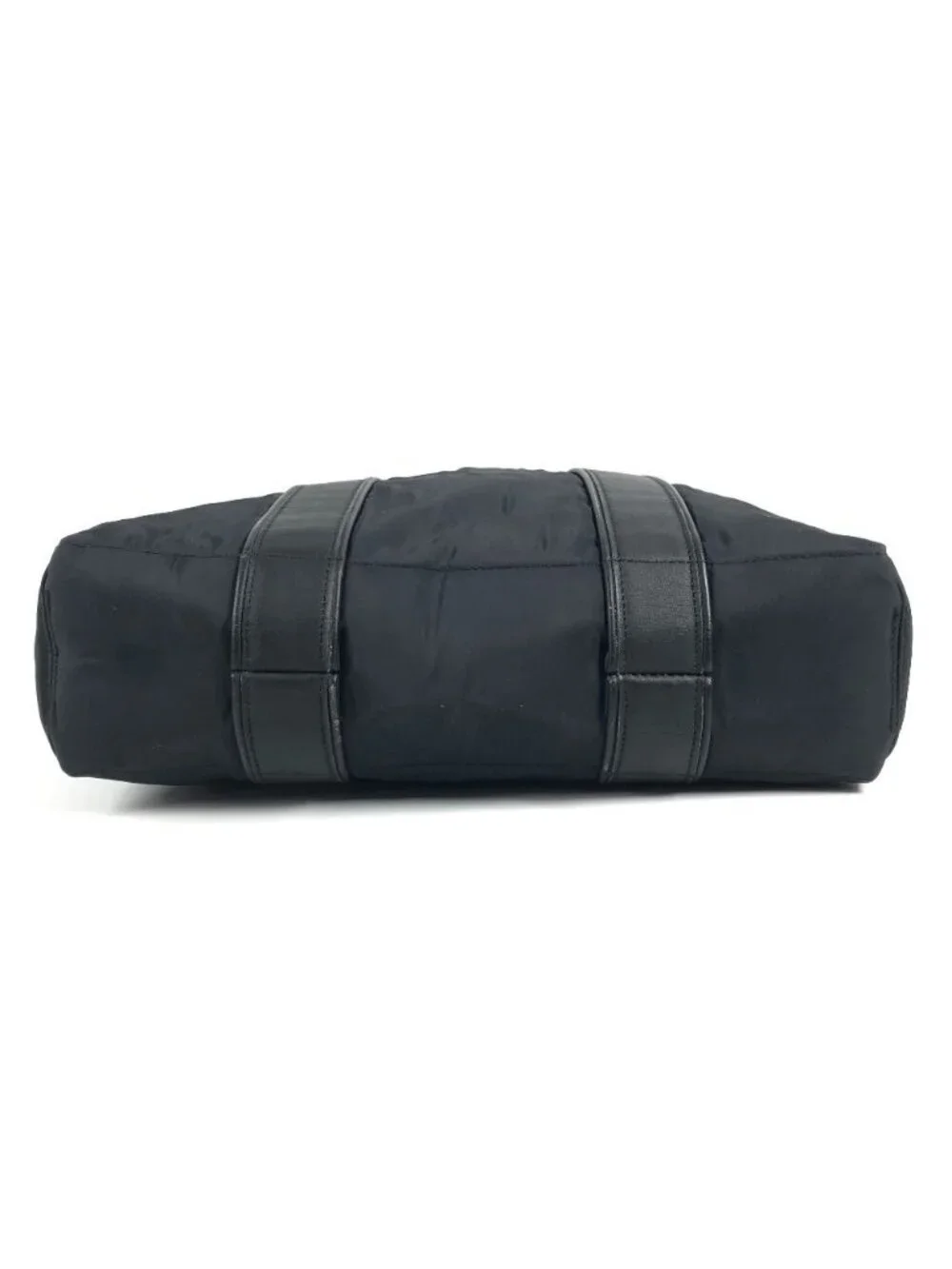 Hermes Tote Acapulco Cabas MM Nylon Black